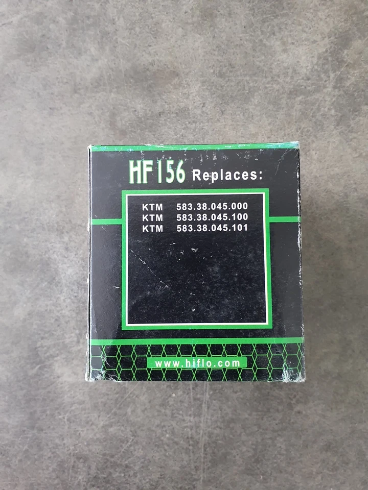 FILTRE A HUILE HF 156 HF156 KTM - Photo 2/2