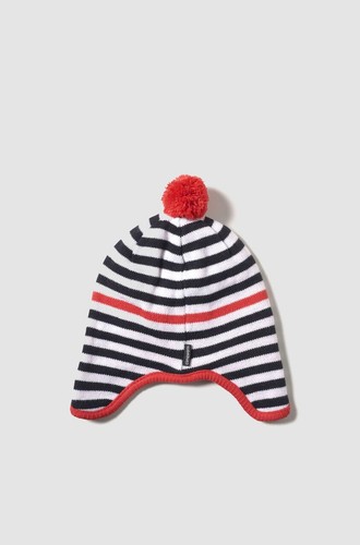 adidas Youth Stripy Peruvian Bobble Hat 
