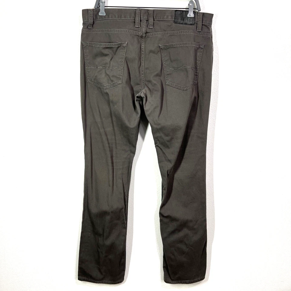 Jeans jeans grunge hipster Free World Clothing trem noturno masculino regular 36 cinza - Imagem 2 de 4