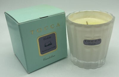 Tocca Colette Sandalwood Vanilla Candelina 3 Ounces New Hand Poured W Box