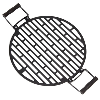 Barbecue Campeggio Barbecue Portatile Wiltec In Ghisa - 50x27x21cm, Con Griglia E Sistema Aspirazione, Per Campeggio Cucina Esterna Professionale - Foto 4