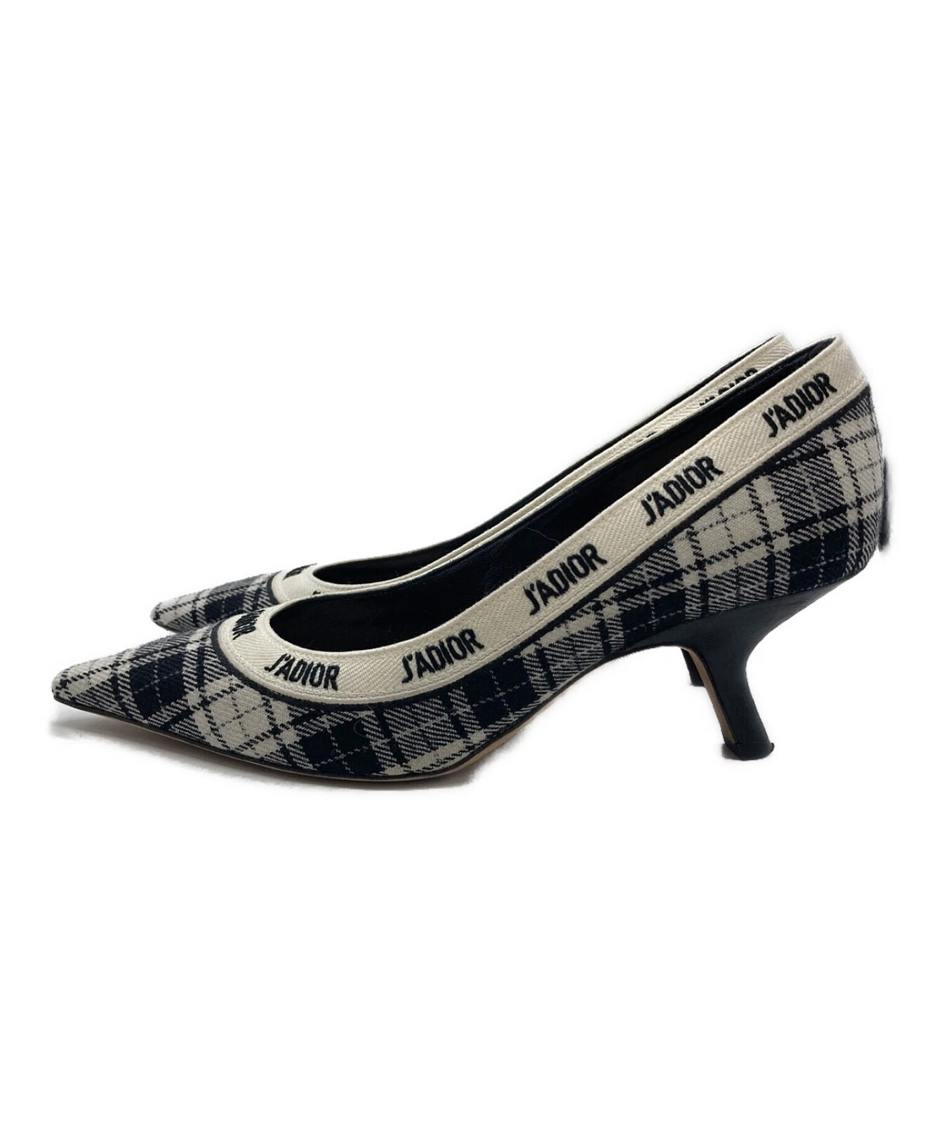 Escarpins Christian Dior MD0719 J'ADIOR logo brodé topline 36 1/2 du Japon