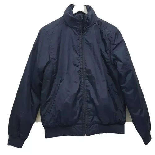 B&C Mens Crew Bomber Black Jacket,Quilted Lining , Zip Pockets Hood 46”chest - Picture 3 of 5