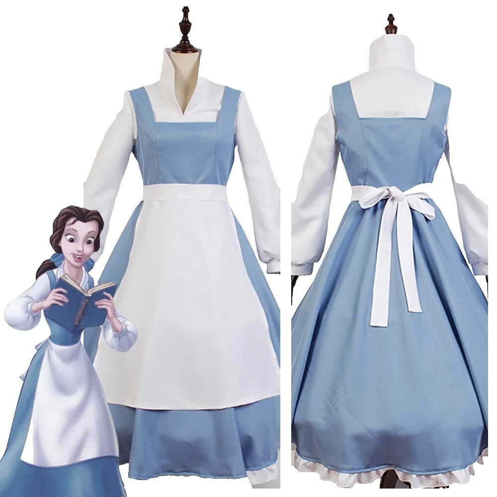 Vestido de la Bella y la bestia Disfraces Unisex