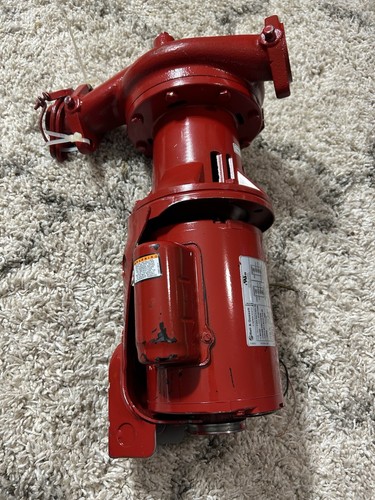 Bell & Gossett Part #1EF017LF Model #e605S Circulating Booster Pump