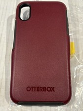 Otterbox Symmetry Series Case Only For iPhone Xr Maroon READ