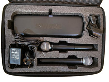 Shure Sm58 Dual Wireless Microphone Unit (101)