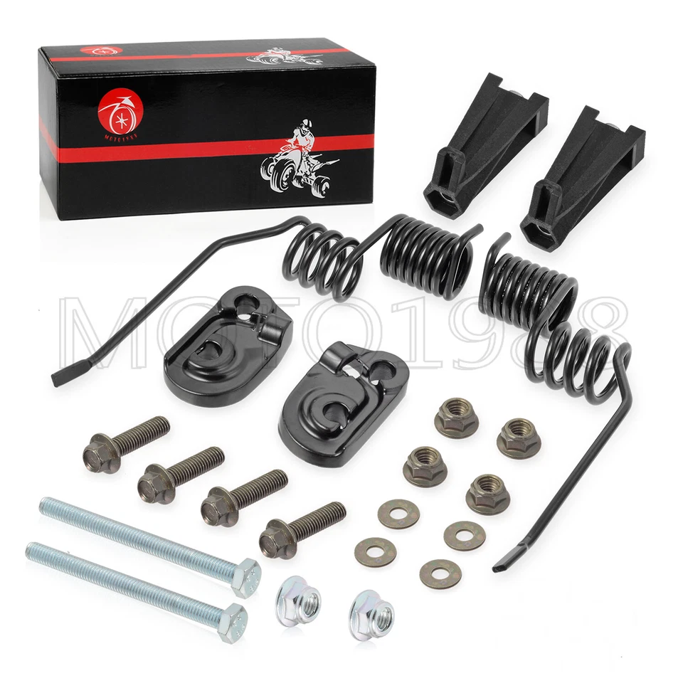 Rascadores de hielo estilo resorte, montaje en riel para Ski-Doo reemplaza 860201728 Summit Foto 3 de 4