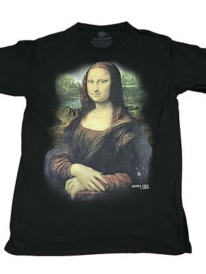 Mona Lisa T Shirt Small Graphic Tee NWOT The Mountain