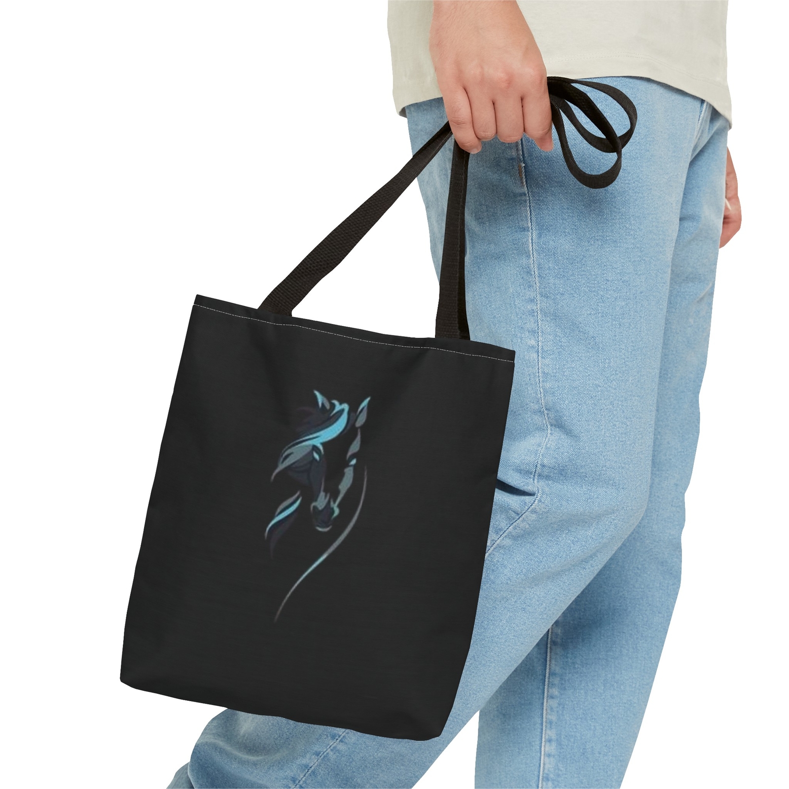 Stylish All-Over Print Tote Bag for Everyday Use-image