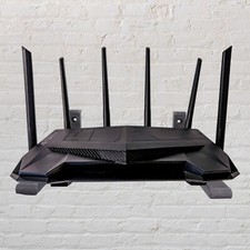 Secure Wall Mount Bracket Holder for Asus TUF AX5400 Gaming WiFi 6 Router