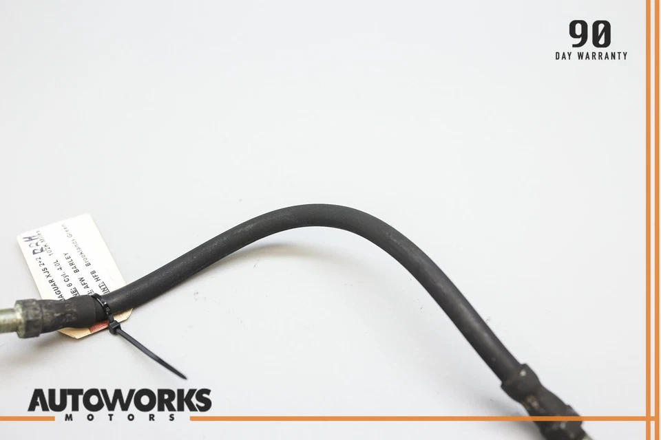 92-96 Jaguar XJS 3 Series Rear Right Side Brake Caliper Flexible Hose Line OEM - Image 3 of 4