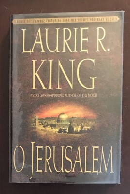 O Jerusalem by Laurie R. King Signed 1st/1st 1999 HC/DJ Very Good Condition