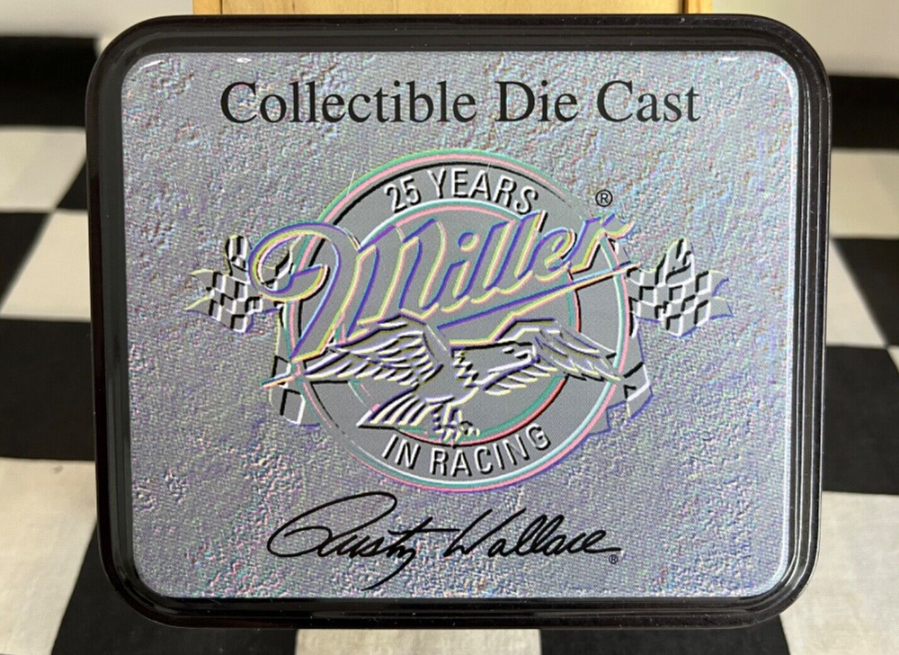 Rusty Wallace 25 Years In Racing Collector's Tin w/2 Diecast Cars 1:64 Revell