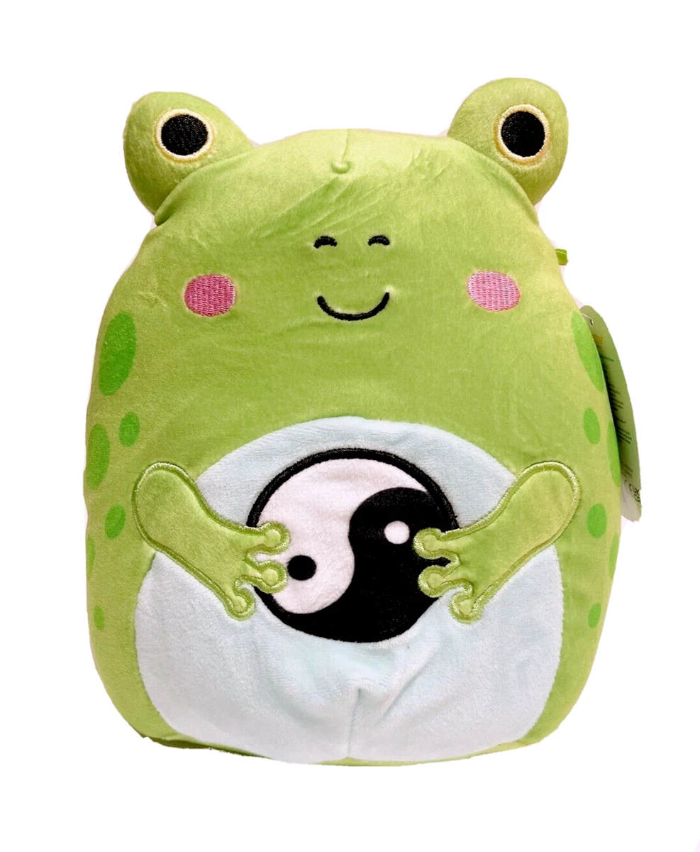 Squishmallows I got That Squad 8 Micha the Frog with Yin Yang Plush Toy  Doll