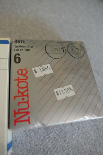 Lot Quill Okidata 380 390 391 7-11413 Black Ink, Calculator Ribbon BR80N, 86TL - Picture 7 of 12