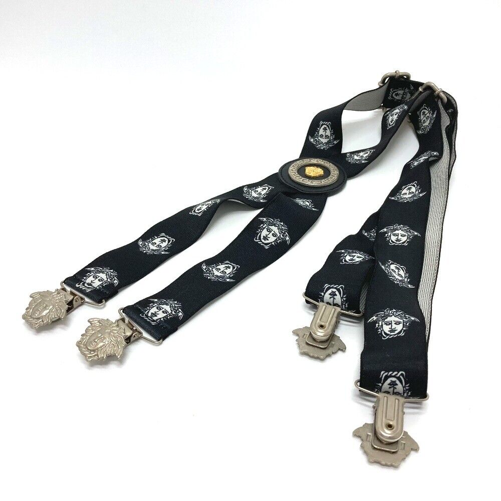 VERSACE Medusa Suspenders trousers hanging fashion VERSACE Medusa Suspenders trousers hanging fashion