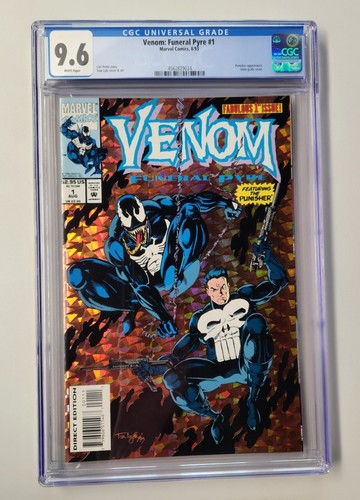 Venom: Funeral Pyre #1 CGC 9.6 New Slab - Punisher Appearance