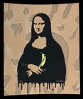 ZIEGLER T SIGNEE + dface,shepard fairey,banksy,martin whatson,invader STICKER