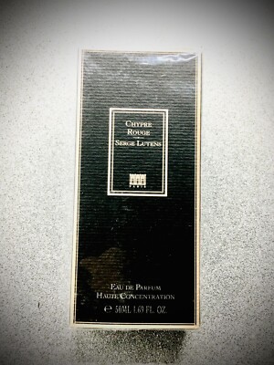 SERGE LUTENS CHYPRE ROUGE EAU DE PARFUM Shiseido 50 ML SEALED EXTREMELY RARE