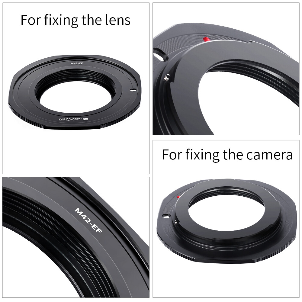 K&F Concept M42 To Canon EOS Lens Adapter – Mount M42 Screw Mount