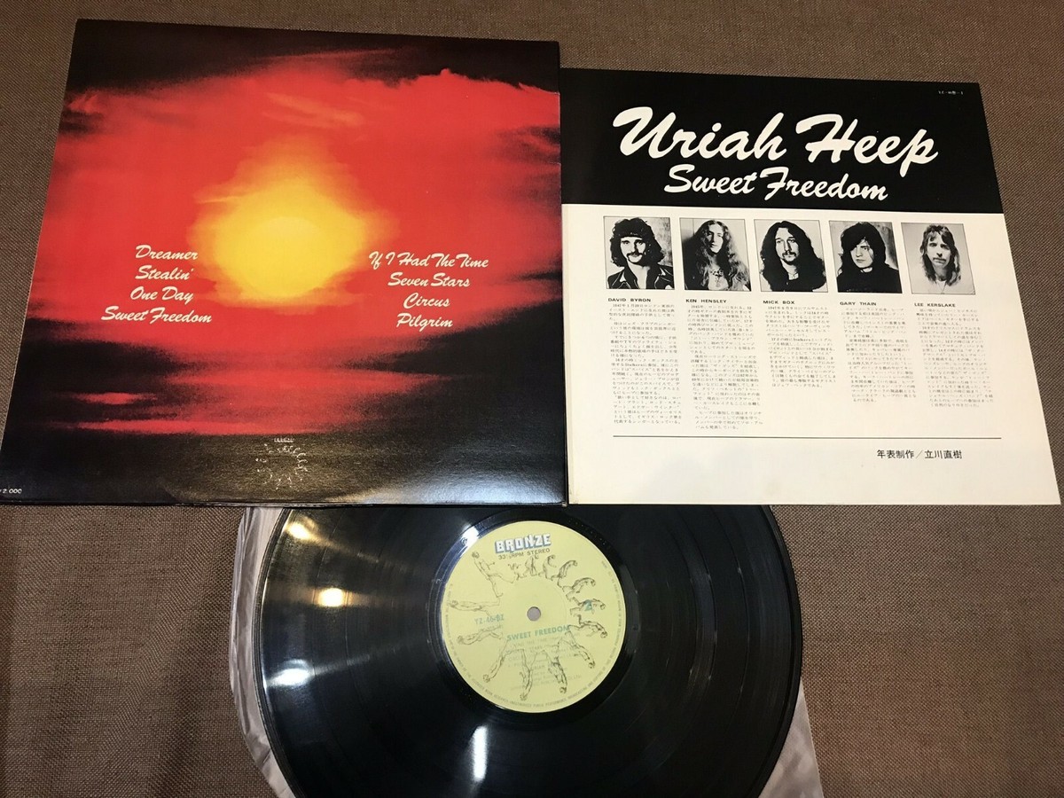 その他 LP Uriah Heep Sweet Freedom YZ46BZ BRONZE /00400 URIAH HEEP Sweet Freedom JAPAN LP RECORD YZ-46-BZ w/ OBI +