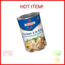 Swanson Canned Chicken a la King With White and Dark Chicken Meat, 10.5 OZ Can