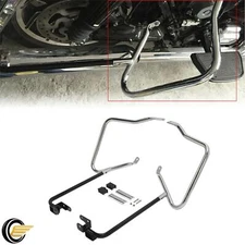 Saddlebag Bracket Guard Bars Fit For Harley Road Electra Street Glide 2014-2024