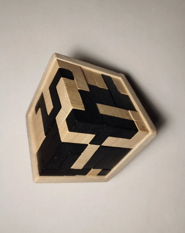 Cubelix - Rompicapo In Legno Gioco per Bambini e Adulti 3D Puzzle - Immagine 2 di 4