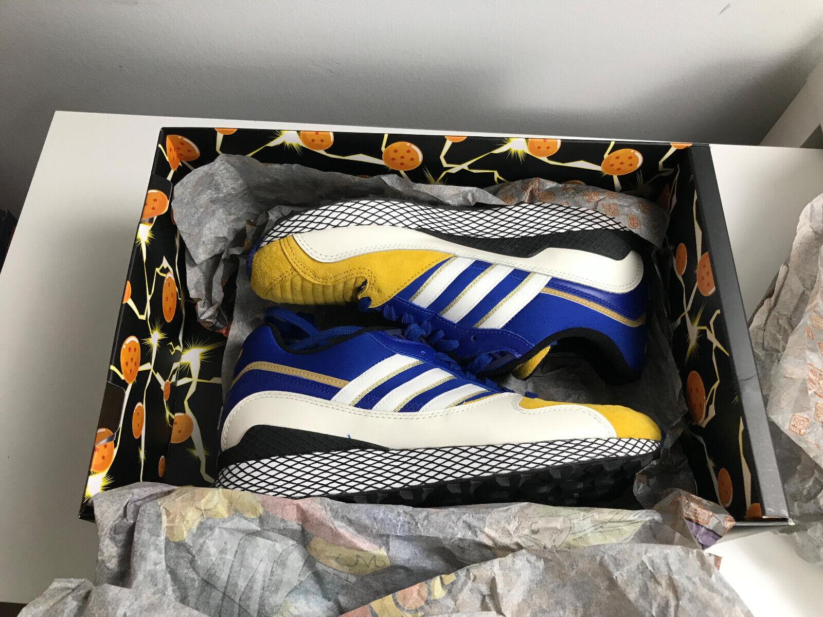 DBZ x adidas Ultra Tech Vegeta & Kamanda Buu First Look