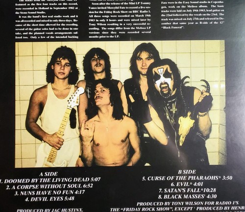 Mercyful Fate: The Beginning LP LIMITED TO "500 COPIES" VINYL - Picture 3 of 3