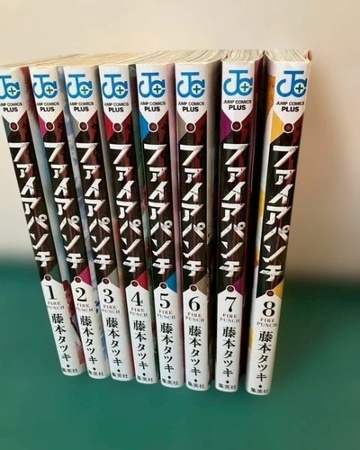 Fire Punch by Tatsuki Fujimoto Vol. 1-8 Manga Comic Complete Set from Japan