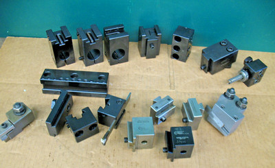 OMNITURN CNC LATHE TOOL HOLDERS 17PCS TURNING, CUT-OFF, BORING, ETC***SUPERB ***