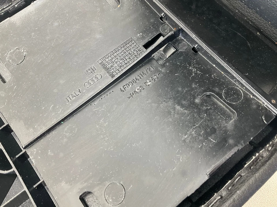 05-11 Audi A6 S6 4 puertas Sdn consola central reposabrazos reposabrazos compartimento de almacenamiento Foto 4 de 4