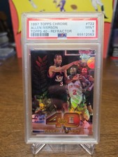 1997-98 Topps Chrome - Topps 40 Allen Iverson #T40-22 Refractor