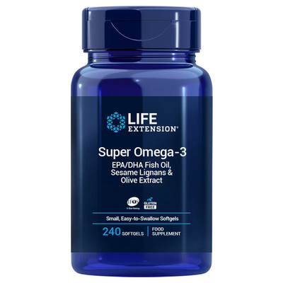 Life Extension Super Omega-3 EPA/DHA, 240 Kapseln