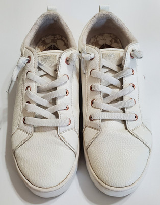 Roxy Women's Sheilahh Shoes Sneakers Size 9 Stretch Laces White Laid Back Comfy
