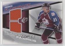 2008-09 SPx Flashback Fabrics Peter Forsberg #200 HOF 4ry
