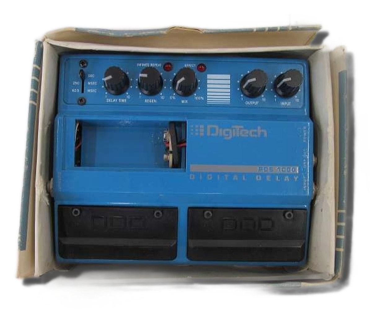 DIGITECH PDS 1000 Delay Effects Pedal Tested & Works 61938 | eBay