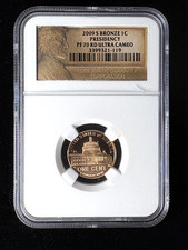 2009-S BRONZE PRESIDENCY lincoln cent PF70 ULTRA CAMEO