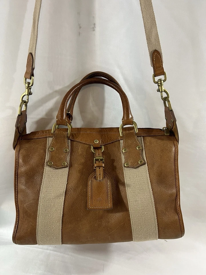 Mulberry Vintage Euston Leather Bag - Image 2 of 4