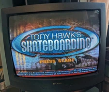 Sharp CRT 25" TV 25H-S60 115W 1996 W/ Remote! Retro Gaming Tested! Local Pickup!