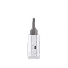 Carlyle Hand Tools 1/4DR TORX T8 BIT SOCKET - CS14T8