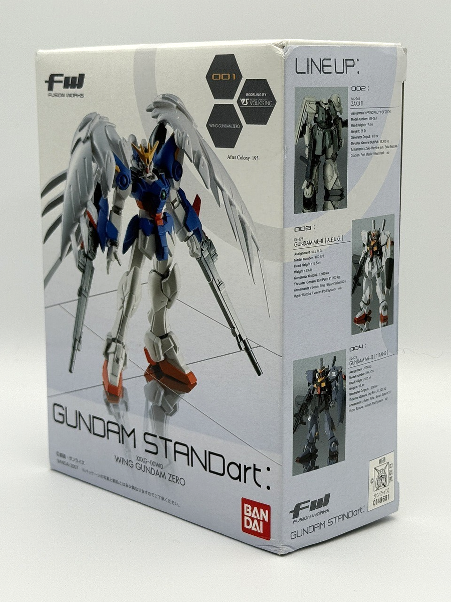 Bandai FW GUNDAM STANDArt: No.001 XXXG-00W0 Wing Gundam ZERO