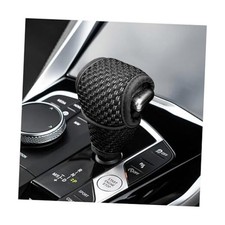 Car Gear Shift Knob Cover, Anti-Slip Manual Automatic Shifting Regular Black