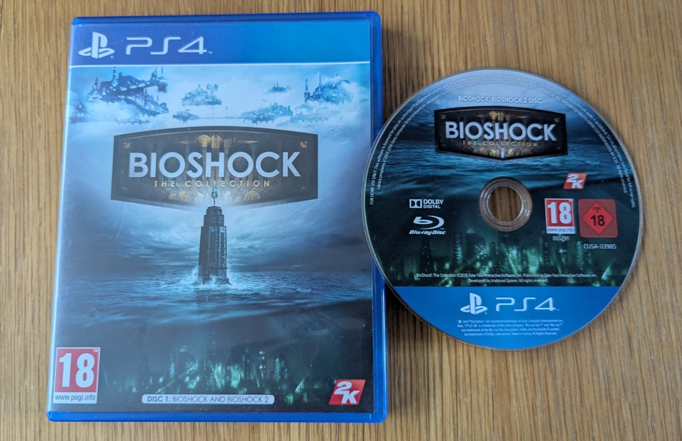 Bioshock Collection, 1 & 2, PS4, PlayStation 4, Disc 1 Only (No ...