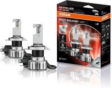 2x OSRAM H4/H19 NIGHT BREAKER LED SMART Glühlampe 12V 20/19W P43t +330%