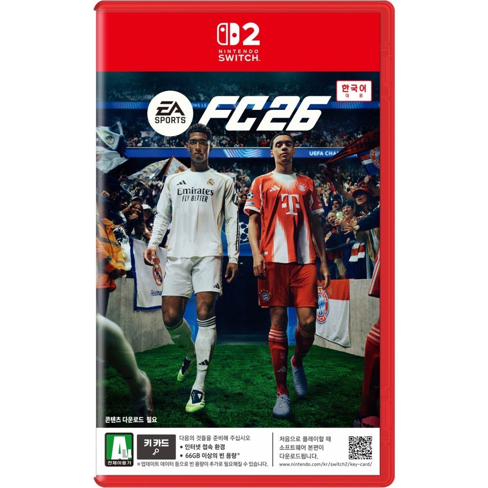 Switch 2 EA Sports FC 26 Korean Version English Chinese Multi