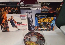 Demo Disc Lot For Ps2 -3 & PC X 6. Batman, Ratchet & Clank, MK, NBA, GOWAR, DAH2