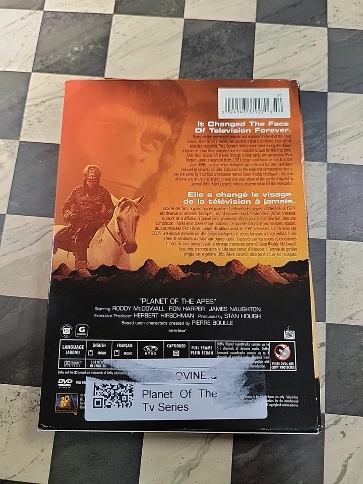 Planet of the Apes - The Complete TV Series (1974) OOP DVD 2006 4-Disc Set  - Image 2 of 4